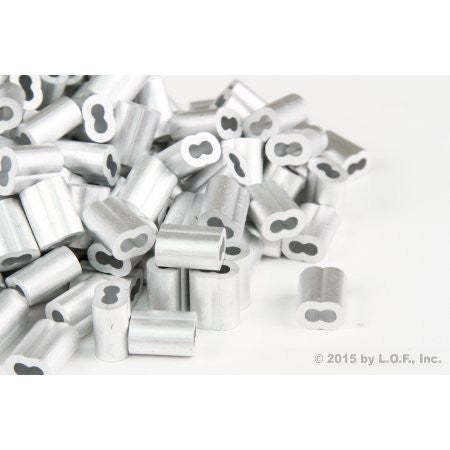 1/8" Aluminum Double Ferrule